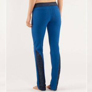 Lululemon Split Set Pant Limitless Blue Size 8